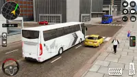 Modern Bus Driving Games 3D Screen Shot 0