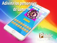 Adivina los personajes de Luna Screen Shot 1