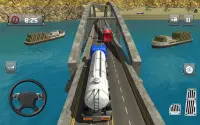 Oil Tanker Truck Driving Game Screen Shot 17