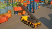 Crane Simulator 3D Parking Games 2017 Screen Shot 3