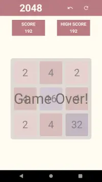 2048 Screen Shot 3