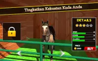 Kuda simulator berkuda 3d: joki permainan Screen Shot 2