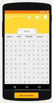 Futebol (palavras cruzadas) Screen Shot 2