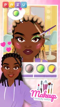 Make-up Schönheitssalon - Makeover Spiele Screen Shot 2
