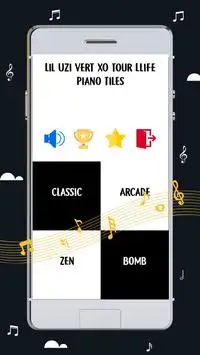 Lil Uzi Vert XO Tour Llife Piano Tiles Screen Shot 0