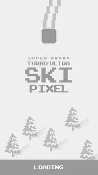 Super Angry Ski Pixel Screen Shot 0