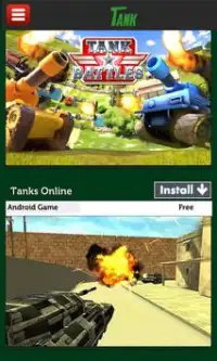 Game Tank Screen Shot 2