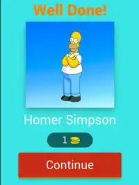 GUESS THE SIMPSONS CHARACTERS Screen Shot 5
