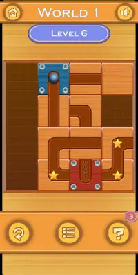 Unroll The Ball - Sliding Puzzle New 2020 Screen Shot 1