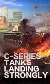 دبابات الفوضى - حربية لعبة حربية دبابات الحرب Screen Shot 2