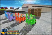 Ekstrim Bandara Forklift Sim Screen Shot 0