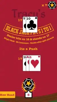 Blackjack Offline Mobile Poker Screen Shot 1