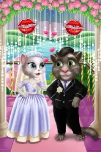 My Talking Cat Kiss Screen Shot 0