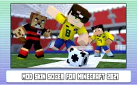 Mod Skin Soccer for Minecraft 2022 Screen Shot 1