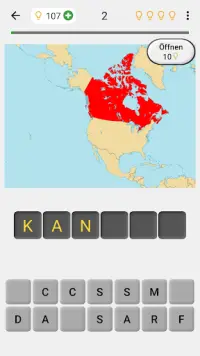 Die Karten aller Länder der Welt - Geographie-Quiz Screen Shot 1