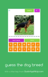 Guess The Dog Breed- Quiz Screen Shot 6
