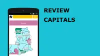 Map Puzzle Quiz 2020 - Ghana - Regions, capitals Screen Shot 0