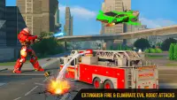Firetruck - Robot Misi Truck Screen Shot 2