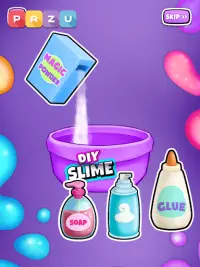 Squishy slime maker - simulador de brinquedos DIY Screen Shot 10