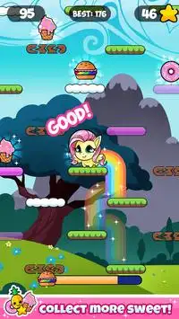 My little Pinkie rush pony game Screen Shot 2