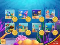 jogos de sereia quebra cabeça para meninas Screen Shot 8