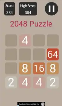 2048 Puzzle New 2016 Screen Shot 2