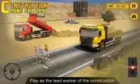 Construction Crane Sim 2016 Screen Shot 1