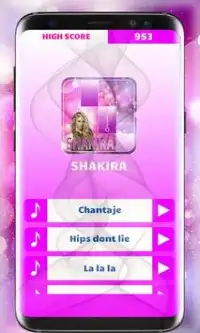Shakira Piano Tiles Screen Shot 0