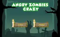 Angry Zombies Crazy Screen Shot 0