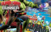 Super Hero 3D Subway Runner Screen Shot 0