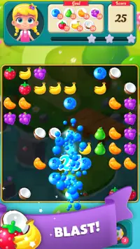 Fruit Blast Color - Connect & Match 5 Fruits Quest Screen Shot 1