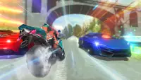 Stunt racing car sky driving 3D Screen Shot 1