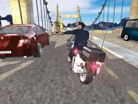 US Police Motorcycle Chase : New Bike Games 2021 Screen Shot 3