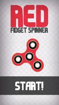 Red Fidget Spinner Screen Shot 0