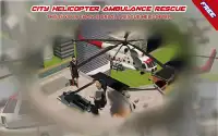 City Helicopter Ambulance Sim Screen Shot 6