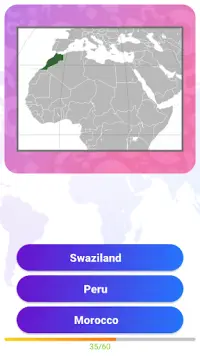 World Geography Quiz Game Screen Shot 3