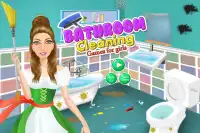 Bathroom Cleaning-Toilet Games Screen Shot 0