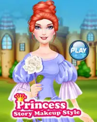 Princess Story Makeup Style Screen Shot 0