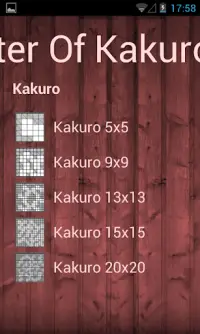 Master Of Kakuro Screen Shot 0