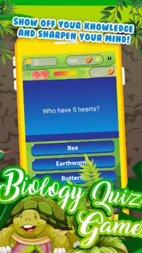 Biologie Quiz Spiel Screen Shot 2