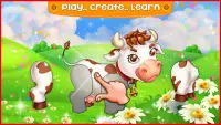 Jigsaw Puzzles For Kids - Animals Shapes Screen Shot 0