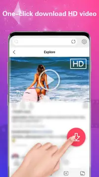 Video Downloader & Video Saver Screen Shot 1