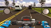 Road Master Traffic Moto Bike Racer Screen Shot 2
