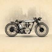 Puzzle Retro Motorcycle