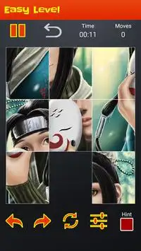 Sliding Puzzle With Naruto Screen Shot 9