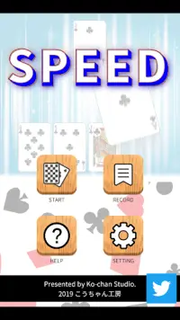 Speed Game(Free Card Game) Screen Shot 3