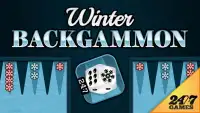 Winter Backgammon Screen Shot 0