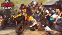 Highway Zombie Hunter: Game Menembak Kiamat Screen Shot 1