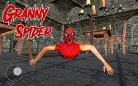 Spider Horror Granny Escape Game - Scary House 3D Screen Shot 6