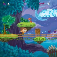 hopping jump monkey Screen Shot 1